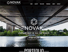 Tablet Screenshot of novakpictures.com